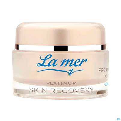 Sie sehen eine Packung La Mer Mit Parfum Platinum Skin Recovery Nachtcreme Tiegel 50ml, Produktbild: 01 La Mer Mit Parfum Platinum Skin Recovery Nachtcreme Tiegel 50ml, A-Nr.: 4279329 - 01
