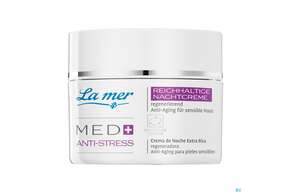 La Mer Ohne Parfum Med+ Anti Stress Reichhaltig Nachtcremetiege 50ml, A-Nr.: 5204747 - 01