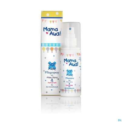 Sie sehen eine Packung Mama-aua Sos Aloe Vera 100ml, Produktbild: 01 Mama-aua Sos Aloe Vera 100ml, A-Nr.: 5256193 - 01