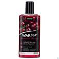 Sie sehen eine Packung Massage Liquid Warm Up Kirsch 150ml, Produktbild: 01 Massage Liquid Warm Up Kirsch 150ml, A-Nr.: 3432266 - 01