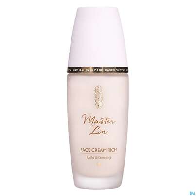 Sie sehen eine Packung Master Lin Face Cream Rich Gold +ginseng Ml500 60ml, Produktbild: 01 Master Lin Face Cream Rich Gold +ginseng Ml500 60ml, A-Nr.: 4295601 - 01