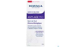 Mavala Anti-age Pro Nachtcreme 555.02 30ml, A-Nr.: 4910466 - 01