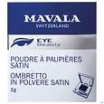 Sie sehen eine Packung Mavala Lidpuder Satin Bleu Baltique 2g, Produktbild: 01 Mavala Lidpuder Satin Bleu Baltique 2g, A-Nr.: 4071422 - 01