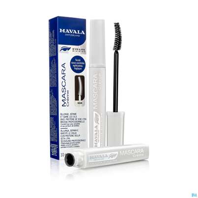 Sie sehen eine Packung Mavala Mascara/creamy Noir 10ml, Produktbild: 06 Mavala Mascara/creamy Noir 10ml, A-Nr.: 3965689 - 06