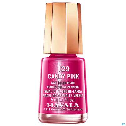 Mavala Nagellacke 129 Candy Pink 5ml, A-Nr.: 3442193 - 01
