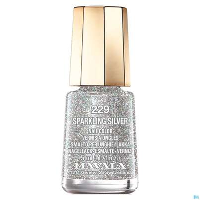 Mavala Nagellacke 229 Sparkling Silver 5ml, A-Nr.: 3885275 - 01
