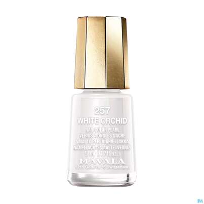 Mavala Nagellacke 257 White Orchidee 5ml, A-Nr.: 4612869 - 02