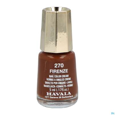 Sie sehen eine Packung Mavala Nagellacke 270 Firenze 5ml, Produktbild: 02 Mavala Nagellacke 270 Firenze 5ml, A-Nr.: 4552883 - 02