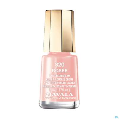 Sie sehen eine Packung Mavala Nagellacke 320 Rosee 5ml, Produktbild: 02 Mavala Nagellacke 320 Rosee 5ml, A-Nr.: 3653174 - 02