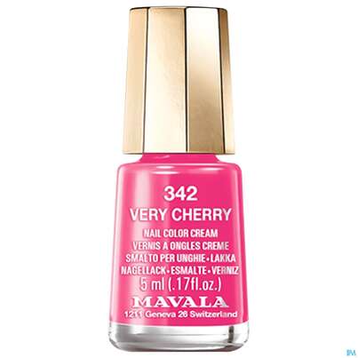 Mavala Nagellacke 342 Very Cherry 5ml, A-Nr.: 3653369 - 02