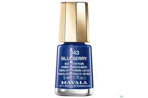 Mavala Nagellacke 343 Blueberry 5ml, A-Nr.: 3653375 - 01