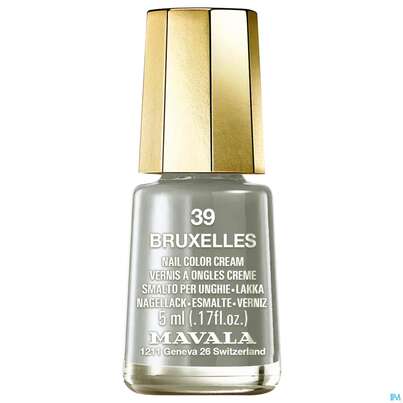 Sie sehen eine Packung Mavala Nagellacke 39 Bruxelles 5ml, Produktbild: 01 Mavala Nagellacke 39 Bruxelles 5ml, A-Nr.: 5206568 - 01