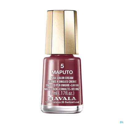 Sie sehen eine Packung Mavala Nagellacke 5 Maputo 5ml, Produktbild: 02 Mavala Nagellacke 5 Maputo 5ml, A-Nr.: 5206522 - 02