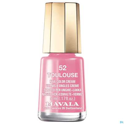 Sie sehen eine Packung Mavala Nagellacke 52 Toulouse 5ml, Produktbild: 01 Mavala Nagellacke 52 Toulouse 5ml, A-Nr.: 3652507 - 01