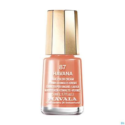 Sie sehen eine Packung Mavala Nagellacke 87 Havanna 5ml, Produktbild: 01 Mavala Nagellacke 87 Havanna 5ml, A-Nr.: 4405840 - 01