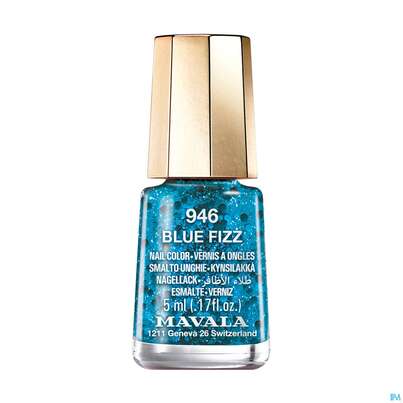 Sie sehen eine Packung Mavala Nagellacke 946 Blue Fizz 5ml, Produktbild: 02 Mavala Nagellacke 946 Blue Fizz 5ml, A-Nr.: 5827715 - 02