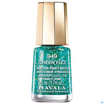 Sie sehen eine Packung Mavala Nagellacke 949 Green Fizz 5ml, Produktbild: 01 Mavala Nagellacke 949 Green Fizz 5ml, A-Nr.: 5827750 - 01