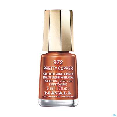 Mavala Nagellacke 972 Pretty Copper 5ml, A-Nr.: 5801325 - 02