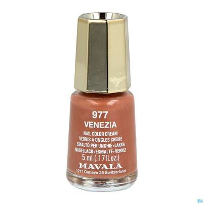 Sie sehen eine Packung Mavala Nagellacke 977 Venezia 5ml, Produktbild: 04 Mavala Nagellacke 977 Venezia 5ml, A-Nr.: 5066340 - 04