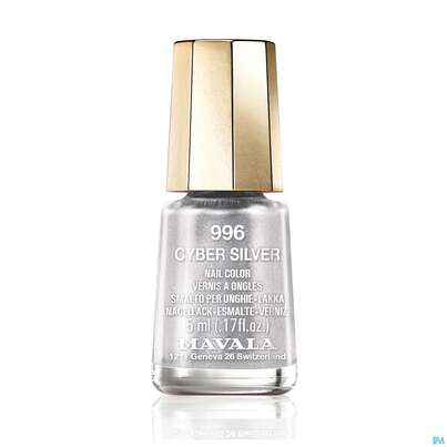 Mavala Nagellacke 996 Cyber Silber 5ml, A-Nr.: 4909150 - 02