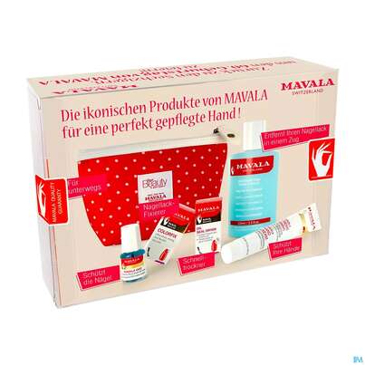 Sie sehen eine Packung Mavala Red Dots Tasche Gefuellt 1st, Produktbild: 02 Mavala Red Dots Tasche Gefuellt 1st, A-Nr.: 5130061 - 02