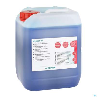 Sie sehen eine Packung Melsept-sf 5l, Produktbild: 01 Melsept-sf 5l, A-Nr.: 0825841 - 01