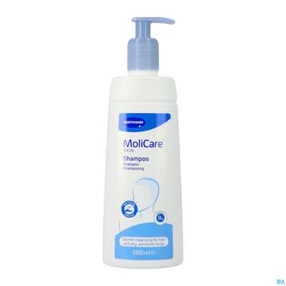 Sie sehen eine Packung Molicare Skin Waschlotion 500ml, Produktbild: 01 Molicare Skin Waschlotion 500ml, A-Nr.: 4737944 - 01