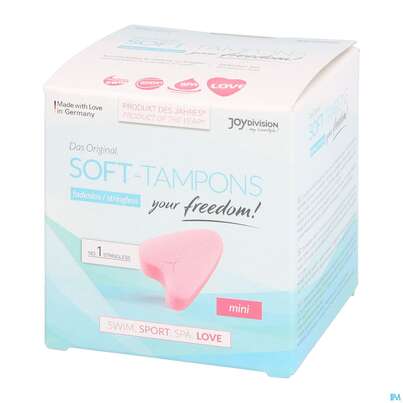 Sie sehen eine Packung Monatshygiene Soft/tampons Mini 3st, Produktbild: 03 Monatshygiene Soft/tampons Mini 3st, A-Nr.: 4031581 - 03