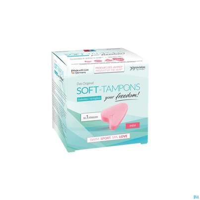 Sie sehen eine Packung Monatshygiene Soft/tampons Mini 3st, Produktbild: 05 Monatshygiene Soft/tampons Mini 3st, A-Nr.: 4031581 - 05