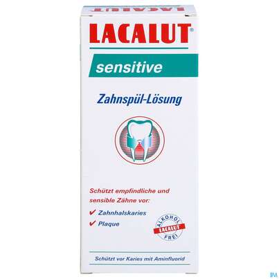 Mundwasser/spuelung Lacalut Sensitive Zahnspuellösung 300ml, A-Nr.: 4308404 - 01