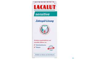 Mundwasser/spuelung Lacalut Sensitive Zahnspuellösung 300ml, A-Nr.: 4308404 - 01