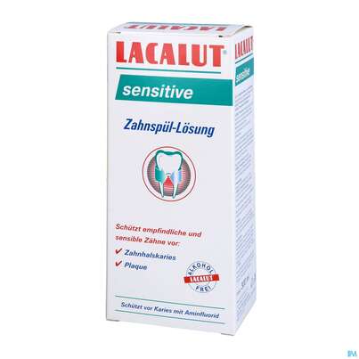 Mundwasser/spuelung Lacalut Sensitive Zahnspuellösung 300ml, A-Nr.: 4308404 - 02