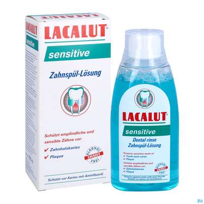 Mundwasser/spuelung Lacalut Sensitive Zahnspuellösung 300ml, A-Nr.: 4308404 - 05