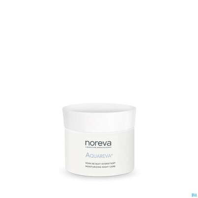Sie sehen eine Packung Noreva Aquareva Nachtcreme 50ml, Produktbild: 01 Noreva Aquareva Nachtcreme 50ml, A-Nr.: 5465270 - 01