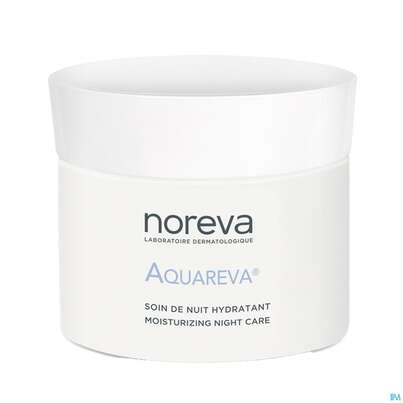 Sie sehen eine Packung Noreva Aquareva Nachtcreme 50ml, Produktbild: 03 Noreva Aquareva Nachtcreme 50ml, A-Nr.: 5465270 - 03