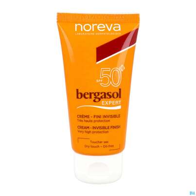 Sie sehen eine Packung Noreva Bergasol Expert Fluid Lsf50+ 50ml, Produktbild: 04 Noreva Bergasol Expert Fluid Lsf50+ 50ml, A-Nr.: 5439019 - 04