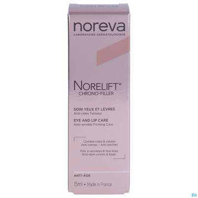 Sie sehen eine Packung Noreva Norelift Creme Augen-/ Lippenkontur 15ml, Produktbild: 02 Noreva Norelift Creme Augen-/ Lippenkontur 15ml, A-Nr.: 5375093 - 02