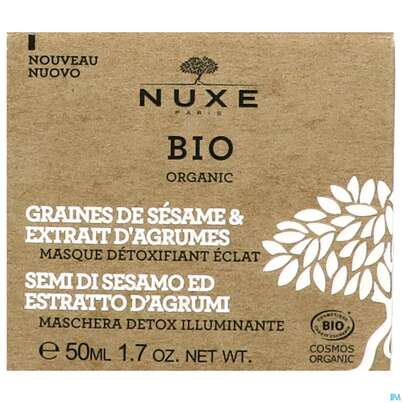 Nuxe Bio Sesame Seeds+citrus Extrakt Radiance Detox Mask 50ml, A-Nr.: 5607824 - 01