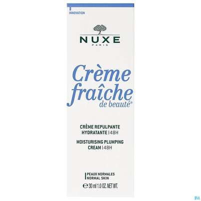Sie sehen eine Packung Nuxe Creme/fraiche/de Beaute Moisturising/rich Cream 2022 30ml, Produktbild: 01 Nuxe Creme/fraiche/de Beaute Moisturising/rich Cream 2022 30ml, A-Nr.: 4079866 - 01