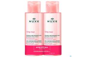 Nuxe Very Rose Micellar Water Sensitive Skin Duo 400ml 2st, A-Nr.: 5806788 - 01