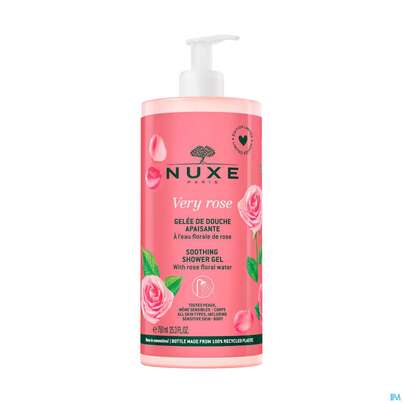 Sie sehen eine Packung Nuxe Very Rose Soothing Shower Gel 750ml, Produktbild: 02 Nuxe Very Rose Soothing Shower Gel 750ml, A-Nr.: 5881324 - 02