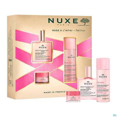 Sie sehen eine Packung Nuxe Xmas/2023/pink Fever Hp Oel Florale 50ml+ Vr Lip B15g+mic Wat100very 1st, Produktbild: 03 Nuxe Xmas/2023/pink Fever Hp Oel Florale 50ml+ Vr Lip B15g+mic Wat100very 1st, A-Nr.: 5808994 - 03