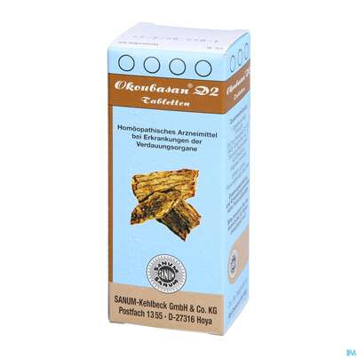 Sie sehen eine Packung Okoubasan Tabl D2 80st, Produktbild: 03 Okoubasan Tabl D2 80st, A-Nr.: 2589190 - 03
