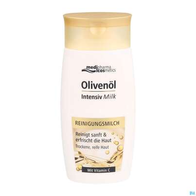 Sie sehen eine Packung Oliven Oel Dr.theiss Intensiv Milch Reinigungsmilch 200ml, Produktbild: 01 Oliven Oel Dr.theiss Intensiv Milch Reinigungsmilch 200ml, A-Nr.: 4914613 - 01