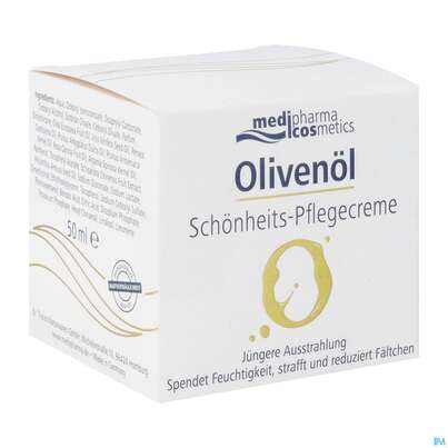 Sie sehen eine Packung Oliven Oel Dr.theiss Schoenheits-elixir Pflegecreme 50ml, Produktbild: 05 Oliven Oel Dr.theiss Schoenheits-elixir Pflegecreme 50ml, A-Nr.: 4270713 - 05