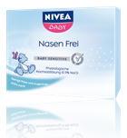 Sie sehen eine Packung Nivea Baby Nasen Frei 24x5ml, Produktbild: 01 Nivea Baby Nasen Frei 24x5ml, A-Nr.: 4038577 - 01
