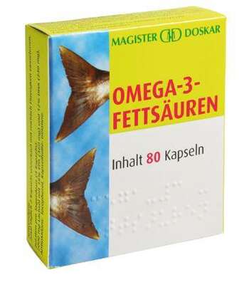 Doskar Omega-3- Fettsäure 80 Kapseln, A-Nr.: 2687834 - 01