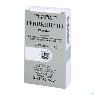 Sie sehen eine Packung Pefrakehl Supp D3 10st, Produktbild: 02 Pefrakehl Supp D3 10st, A-Nr.: 0992013 - 02