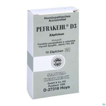 Sie sehen eine Packung Pefrakehl Supp D3 10st, Produktbild: 03 Pefrakehl Supp D3 10st, A-Nr.: 0992013 - 03