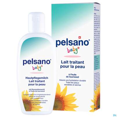 Sie sehen eine Packung Pelsano Hautpflegemilch 200ml, Produktbild: 01 Pelsano Hautpflegemilch 200ml, A-Nr.: 2329141 - 01